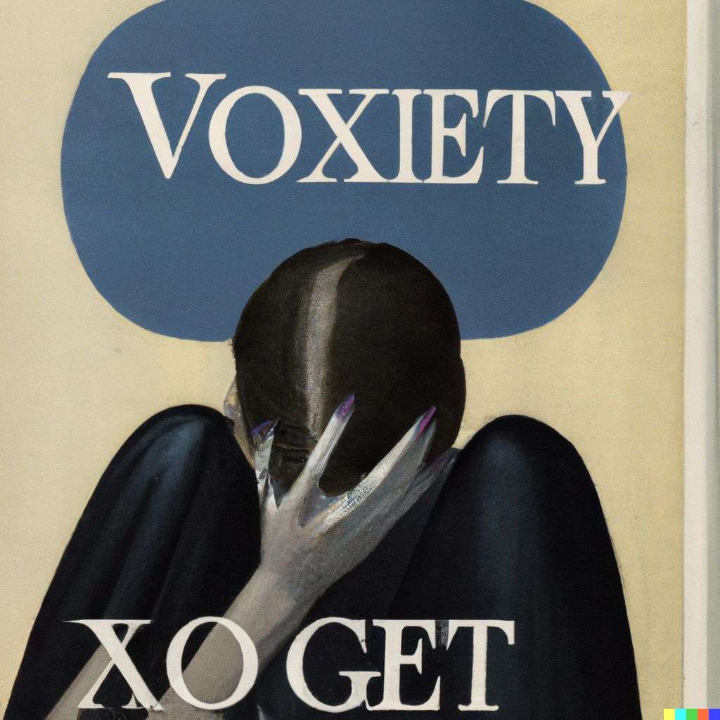 a representation of anxiety, front cover of Vogue, 1930
